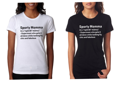 Definition of a Sporty Momma